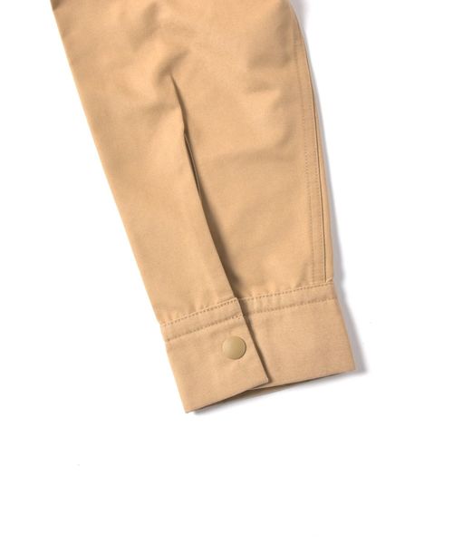 KELTY(ケルティ)の「KELTY: 別注 フード ジップブルゾン TC 19SS ■(ブルゾン・メンズ・チャコールグレー/ベージュ・SMALL/MEDIUM/LARGE/X-LARGE)」の10枚目の写真