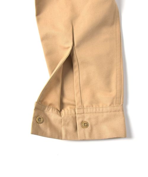 KELTY(ケルティ)の「KELTY: 別注 フード ジップブルゾン TC 19SS ■(ブルゾン・メンズ・チャコールグレー/ベージュ・SMALL/MEDIUM/LARGE/X-LARGE)」の11枚目の写真
