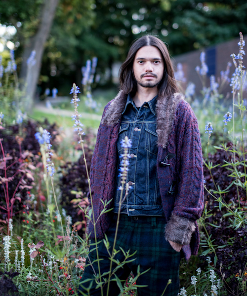 glamb（グラム）の「Franco denim JKT（デニムジャケット・メンズ・インディゴブルー・1/2/3/4）」の2枚目の写真