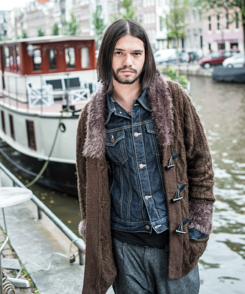 glamb（グラム）の「Franco denim JKT（デニムジャケット・メンズ・インディゴブルー・1/2/3/4）」の4枚目の写真