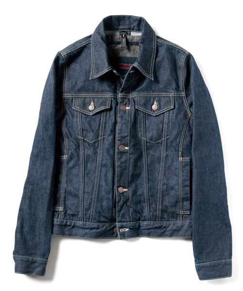 glamb（グラム）の「Franco denim JKT（デニムジャケット・メンズ・インディゴブルー・1/2/3/4）」の6枚目の写真