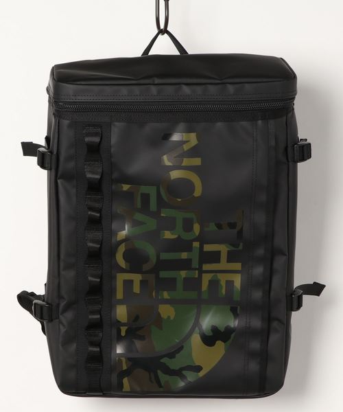 THE NORTH FACE(ザノースフェイス)の「THE NORTH FACE NOVELTY BC FUSE BOX (ウッドカモプリント)(バックパック/リュック)」|ブラック