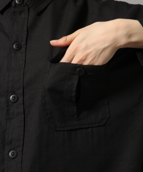 LOWRYS FARM(ローリーズファーム)の「CPOシャツ 827715(シャツ/ブラウス・レディース・ブラック/ブラウン/カーキ/アイボリー・FREE)」の13枚目の写真