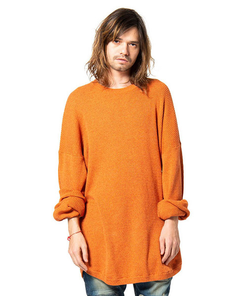 glamb(グラム)の「【glamb】Steve knit(ニット/セーター・メンズ・オレンジ/ブラック/ネイビー/グレー・0/1/2/3/4)」の11枚目の写真