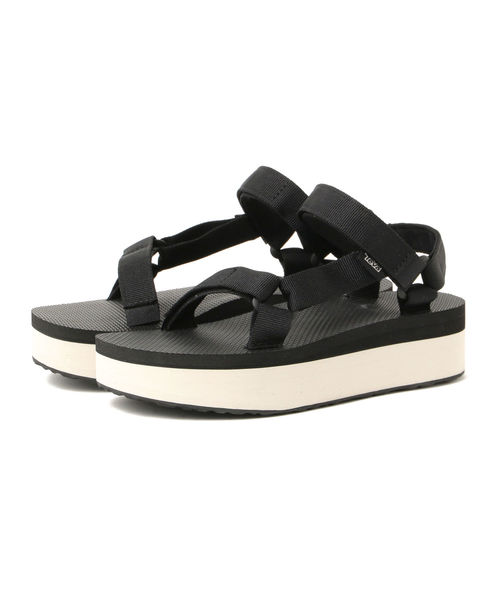 Teva（テバ）の「【WEB限定】Teva / プラットフォーム ユニバーサル（サンダル・レディース・ブラック/ベージュ・6/8/5/7）」の3枚目の写真