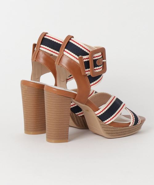 byあしながおじさん（バイアシナガオジサン）の「〈ｂｙあしながおじさん〉プラットフォームサンダル（サンダル・レディース・ブラック/ベージュ/ネイビー・LL/S/M/L）」の11枚目の写真