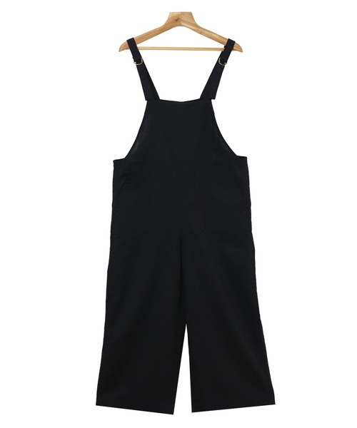 andme（アンドミー）の「【8色/3サイズ展開】リネン混ワイドベイカーサロペット（サロペット/オーバーオール・レディース・カーキ/グレイッシュベージュ/テラコッタ/ベージュ/ネイビー/ブラック/ライトカーキ/ブラウン・M/S/L）」の11枚目の写真