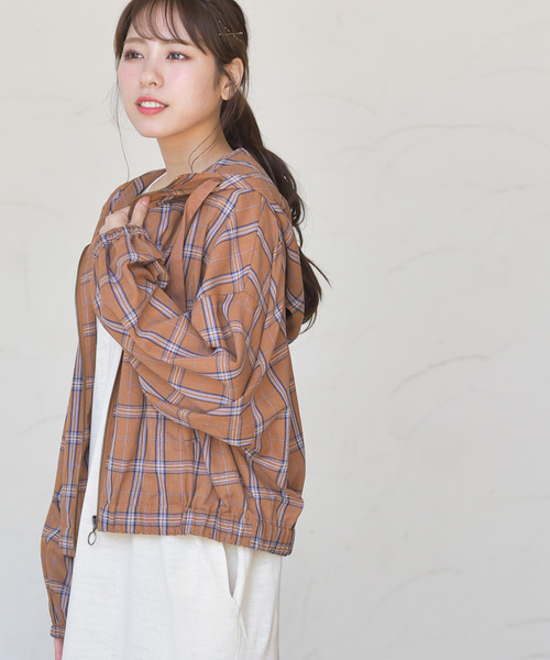 rps（アールピーエス）の「フード付ジップブルゾン（ブルゾン・レディース・ベージュ/ブラック/ライトベージュ/オレンジ・M）」の19枚目の写真