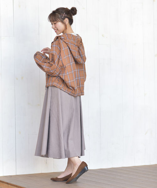 rps（アールピーエス）の「フード付ジップブルゾン（ブルゾン・レディース・ベージュ/ブラック/ライトベージュ/オレンジ・M）」の18枚目の写真