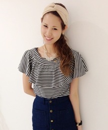 Chico | オフショルダーフリルT半袖(Tシャツ/カットソー)