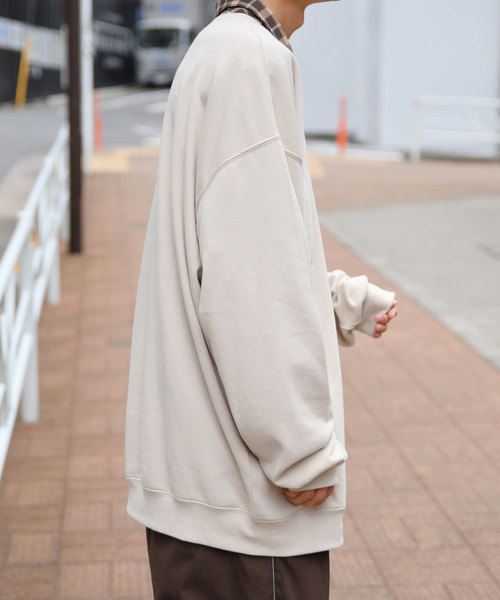 kutir(クティール)の「【クティールフルギ】リーフアートスウェット(Tシャツ/カットソー・メンズ・ブラック/ベージュ・MEDIUM/LARGE)」の13枚目の写真