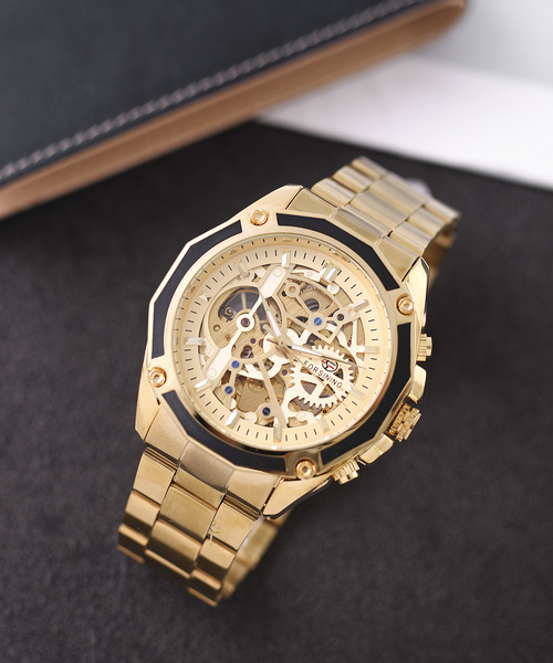 TABI PAL（タビパル）の「スケルトン ウオッチ（アナログ腕時計・メンズ・A/B/C/D/E/F/M/N/O/G/H/I/J/K/L・FREE）」の2枚目の写真