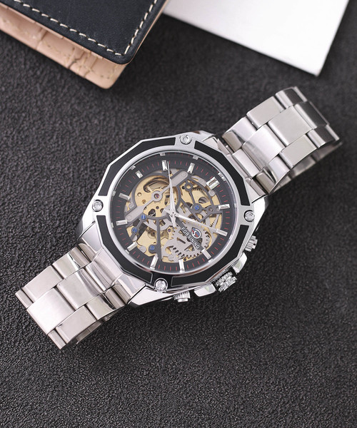 TABI PAL（タビパル）の「スケルトン ウオッチ（アナログ腕時計・メンズ・A/B/C/D/E/F/M/N/O/G/H/I/J/K/L・FREE）」の15枚目の写真