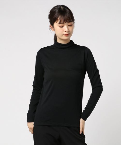 LOWRYS FARM（ローリーズファーム）の「ＢＡＳＩＣフライスタートル　856527（Tシャツ/カットソー・レディース・ブラウン/ブラック系その他/グリーン系その他/ブラック/オフホワイト・FREE）」の9枚目の写真