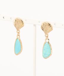 【Kahiko】オーロラシェルピアス