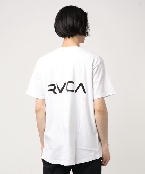 RVCA（ルーカ）の「RVCA/ルーカ ルーズシルエットルーズシルエット プリントTシャツ BA041-221（Tシャツ/カットソー・メンズ・カーキブラウン/ブラック/ホワイト/ブラウン・S/M/L）」の6枚目の写真
