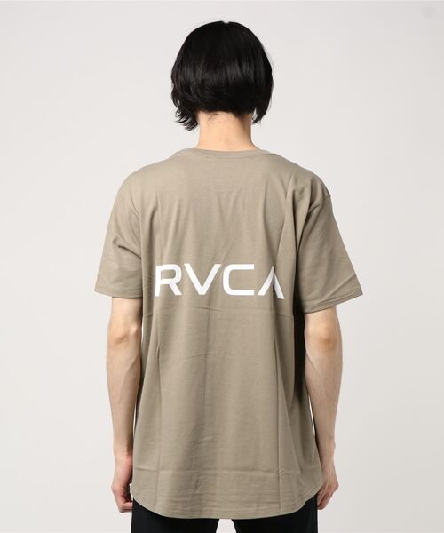 RVCA（ルーカ）の「RVCA/ルーカ ルーズシルエットルーズシルエット プリントTシャツ BA041-221（Tシャツ/カットソー・メンズ・カーキブラウン/ブラック/ホワイト/ブラウン・S/M/L）」の4枚目の写真