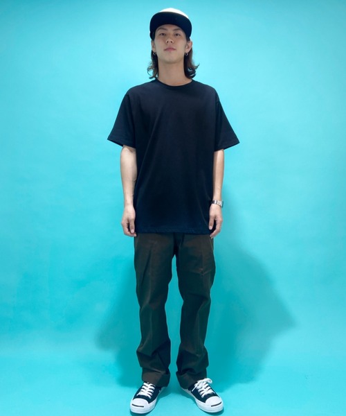 RVCA（ルーカ）の「RVCA/ルーカ ルーズシルエットルーズシルエット プリントTシャツ BA041-221（Tシャツ/カットソー・メンズ・カーキブラウン/ブラック/ホワイト/ブラウン・S/M/L）」の16枚目の写真