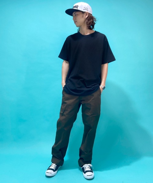 RVCA（ルーカ）の「RVCA/ルーカ ルーズシルエットルーズシルエット プリントTシャツ BA041-221（Tシャツ/カットソー・メンズ・カーキブラウン/ブラック/ホワイト/ブラウン・S/M/L）」の18枚目の写真