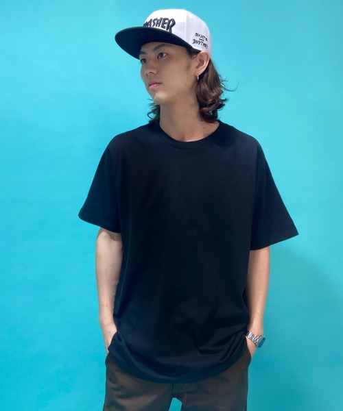 RVCA（ルーカ）の「RVCA/ルーカ ルーズシルエットルーズシルエット プリントTシャツ BA041-221（Tシャツ/カットソー・メンズ・カーキブラウン/ブラック/ホワイト/ブラウン・S/M/L）」の15枚目の写真