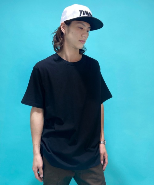 RVCA（ルーカ）の「RVCA/ルーカ ルーズシルエットルーズシルエット プリントTシャツ BA041-221（Tシャツ/カットソー・メンズ・カーキブラウン/ブラック/ホワイト/ブラウン・S/M/L）」の13枚目の写真