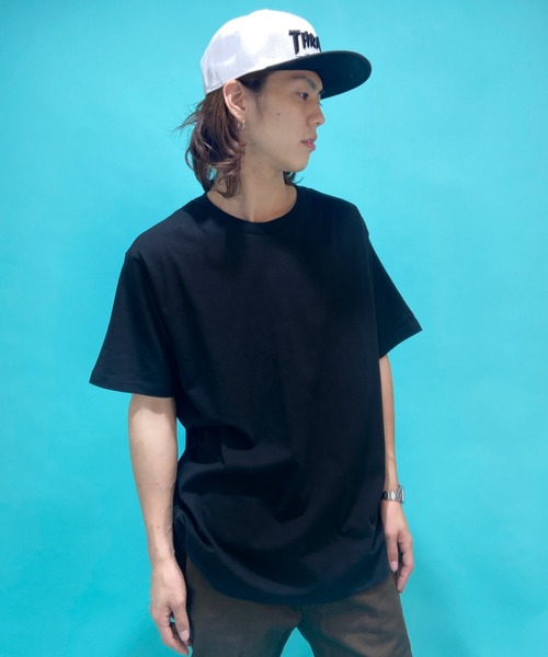 RVCA（ルーカ）の「RVCA/ルーカ ルーズシルエットルーズシルエット プリントTシャツ BA041-221（Tシャツ/カットソー・メンズ・カーキブラウン/ブラック/ホワイト/ブラウン・S/M/L）」の14枚目の写真