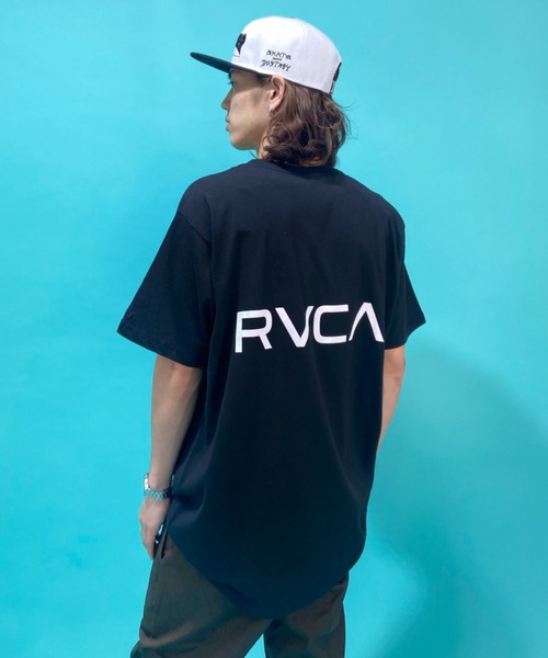 RVCA（ルーカ）の「RVCA/ルーカ ルーズシルエットルーズシルエット プリントTシャツ BA041-221（Tシャツ/カットソー・メンズ・カーキブラウン/ブラック/ホワイト/ブラウン・S/M/L）」の20枚目の写真