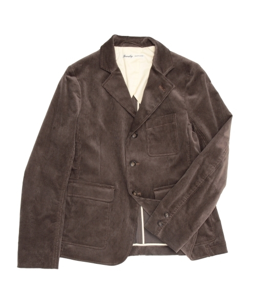 BEAMS BOY（ビームスボーイ）の「BEAMS BOY / コード 3ボタン ジャケット（テーラードジャケット・レディース・グレー/ネイビー・ONE SIZE）」の20枚目の写真