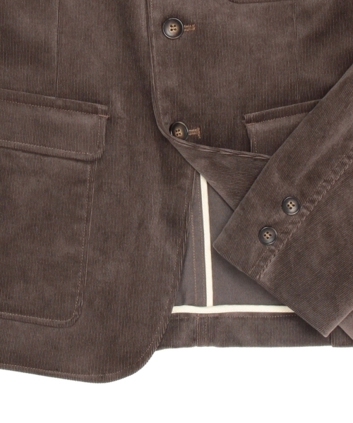 BEAMS BOY（ビームスボーイ）の「BEAMS BOY / コード 3ボタン ジャケット（テーラードジャケット・レディース・グレー/ネイビー・ONE SIZE）」の14枚目の写真