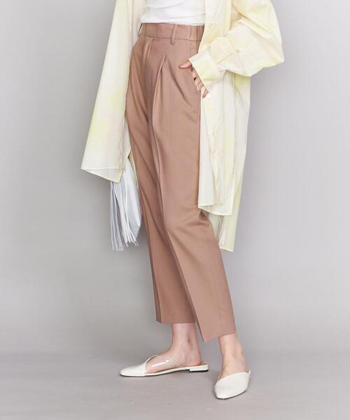 ビューティ&ユース ユナイテッドアローズ　オックスフォードタックテーパードパンツ BEAUTY&YOUTH UNITED ARROWS（ビューティーアンドユース