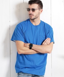 GILDAN ギルダン ビッグシルエット USAオーバーサイズ 半袖 ポケット 無地 Tシャツ