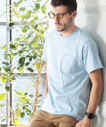 GILDAN ギルダン ビッグシルエット USAオーバーサイズ 半袖 ポケット 無地 Tシャツ