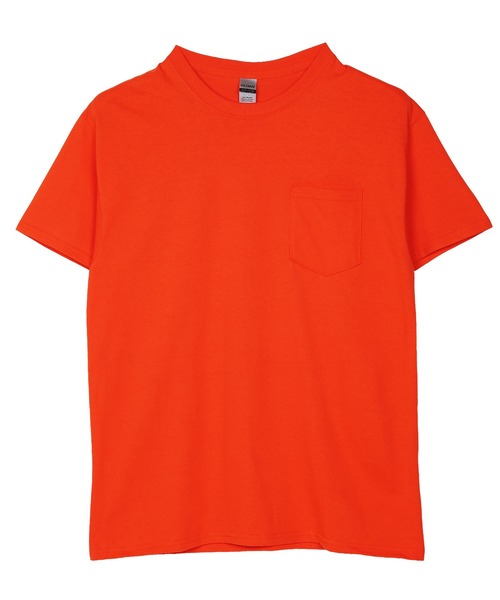 GILDAN(ギルダン)の「GILDAN ギルダン ビッグシルエット USAオーバーサイズ 半袖 ポケット 無地 Tシャツ(Tシャツ/カットソー・メンズ・ホワイト/チャコールグレー/ブラック/ダークグリーン/ライトブルー/アッシュグレー/杢グレー/サンドベージュ/レッド/オレンジ/オレンジ系その他/ライム/ネイビー/マルーン/ロイヤルブルー・MEDIUM/LARGE/X-LARGE/XX-LARGE)」の19枚目の写真