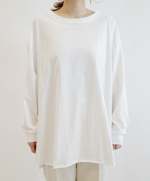 DouDou(ドゥドゥ)の「ニットベスト×Tシャツセット(ニット/セーター・レディース・オフホワイト/ベージュ・FREE)」の10枚目の写真