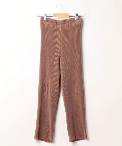 rps(アールピーエス)の「ジョーゼットプリーツワイドパンツ(その他パンツ・レディース・ブラック/ベージュ/グリーン・M)」の6枚目の写真