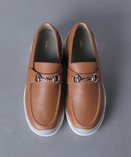 kolor（カラー）の「＜kolor（カラー）＞ ビット スリッポン スニーカー■■■（スニーカー・メンズ・ベージュ・25cm）」の6枚目の写真