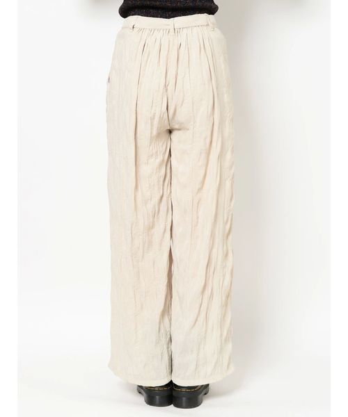 jouetie(ジュエティ)の「リンクルパンツ(その他パンツ・レディース・アイボリー/ブラック/ピンク・MEDIUM)」の10枚目の写真