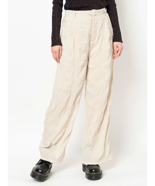 jouetie(ジュエティ)の「リンクルパンツ(その他パンツ・レディース・アイボリー/ブラック/ピンク・MEDIUM)」の11枚目の写真