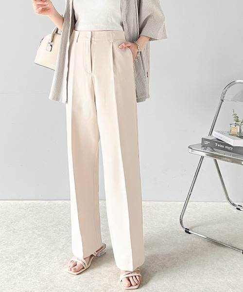 セール】夏の必需品！美脚魅せ、センタープレス。オールシーズン