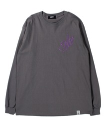 MYne | 【MYne】マイン エンブロイダリー ロングスリーブTシャツ/MYne Embroidery L/S T-shirt(Tシャツ/カットソー)
