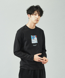 【Kaepa】Artプリント 長袖Tシャツ