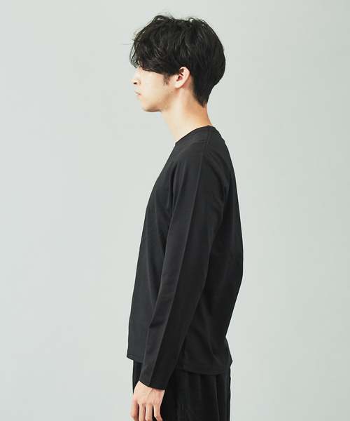 ABAHOUSE GRAY(アバハウスグレイ)の「【Kaepa】Artプリント 長袖Tシャツ(Tシャツ/カットソー・メンズ・ホワイト/ベージュ/グレイッシュブルー/ブラック・46/48)」の6枚目の写真