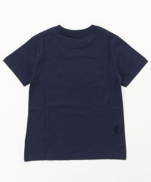Polo コットン Childrenswear ポロラルフローレンチャイルドウェア のファッション Lauren ジャージー トップス ロゴ コットン Tシャツ Tシャツ カットソー Ralph Ralph