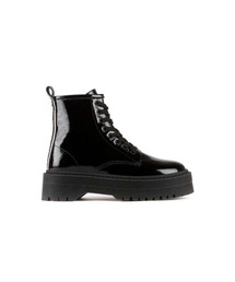 ARMANI EXCHANGE | 【A|Xアルマーニ エクスチェンジ】ロゴテープデザイン　チャンキーレースアップブーツ(ブーツ)