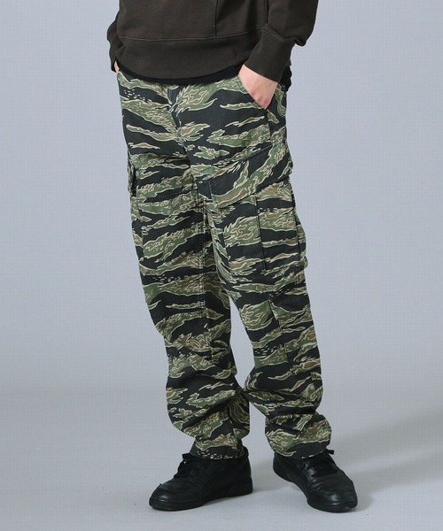 アルファインダストリーズ「ALPHA INDUSTRIES」迷彩カーゴパンツ Ｍ ALPHA INDUSTRIES - ALPHA アルファ迷彩 パンツ カモフラ