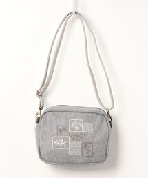 Samansa Mos2 | お花のパッチワーク刺繍ミニショルダー(ショルダーバッグ)