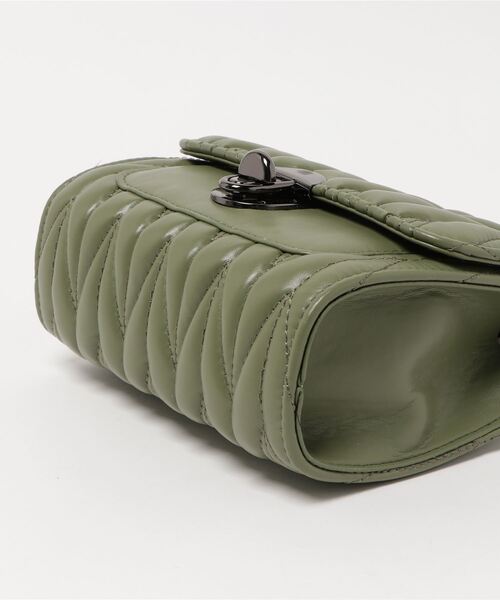 Burner（バーナー）の「【OKUOKU　0909】チェーンショルダー　キルティング　ミニバッグ（ショルダーバッグ・レディース・ブラック/グリーン/キナリ/その他6/その他5/その他4・FREE）」の7枚目の写真