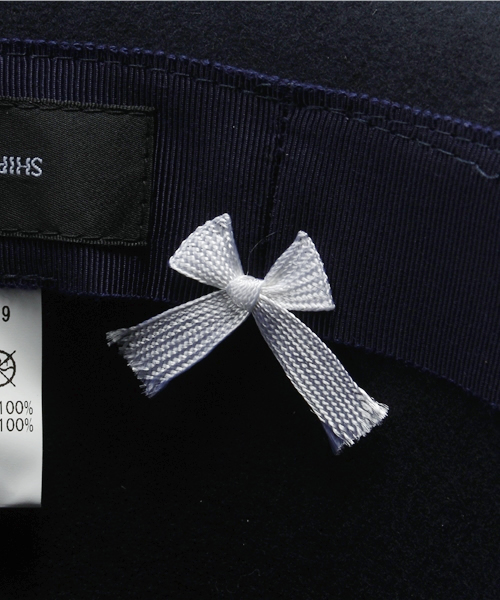 SHIPS JET BLUE(シップスジェットブルー)の「JB: ロングブリム フェドラ フェルトハット(ハット・メンズ・ネイビー/ブラック/カーキ・ONE SIZE)」の11枚目の写真