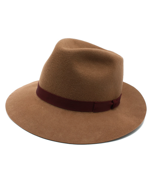 SHIPS JET BLUE(シップスジェットブルー)の「JB: ロングブリム フェドラ フェルトハット(ハット・メンズ・ネイビー/ブラック/カーキ・ONE SIZE)」の12枚目の写真