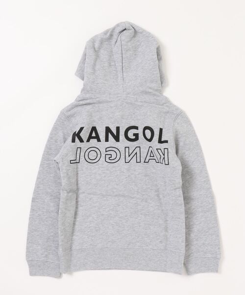 セール Kangol Kids カンゴールキッズ ミラーロゴ フーディー パーカー バックプリント ブランドロゴ パーカー Kangol カンゴール のファッション通販 Zozotown